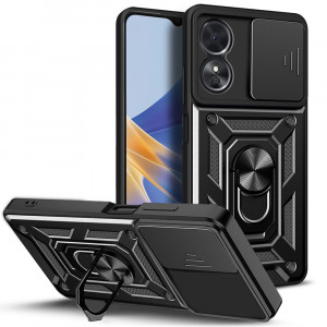 Husa telefon Oppo A17 - Techsuit CamShield Series - Black