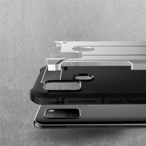 Husa telefon Oppo A53 4G / A53s 4G - Techsuit Hybrid Armor - Black - Img 3