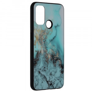 Husa telefon Oppo A53 / A53s - Techsuit Glaze Series - Blue Ocean - Img 3