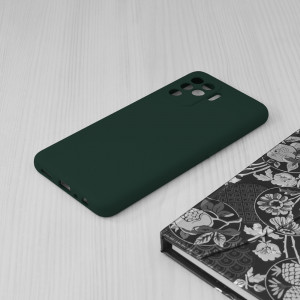 Husa telefon Oppo A94 4G / Reno5 Lite 4G - Techsuit Soft Edge Silicone - Dark Green - Img 3