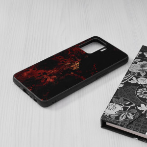 Husa telefon Oppo A94 4G / Reno5 Lite - Techsuit Glaze Series - Red Nebula - Img 4
