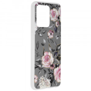 Husa telefon Oppo A94 4G / Reno5 Lite - Techsuit Marble Series - Bloom of Ruth Gray - Img 2