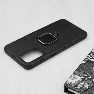 Husa telefon Oppo Reno6 5G - Techsuit Silicone Shield - Black - Img 3