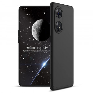 Husa telefon Oppo Reno8 T + Folie - GKK 360 - Black - Img 2