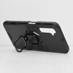 Husa telefon Realme 6 Pro - Techsuit Silicone Shield - Black - Img 2