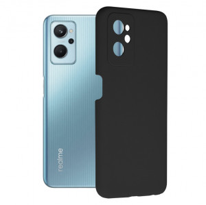 Husa telefon Realme 9i / Oppo A76 / A96 - Techsuit Soft Edge Silicone - Black - Img 1