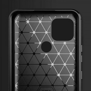 Husa telefon Realme C21Y / C25Y - Techsuit Carbon Silicone - Black - Img 3