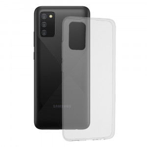 Husa telefon Samsung Galaxy A02s - Techsuit Clear Silicone - Transparenta - Img 1