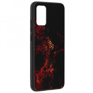Husa telefon Samsung Galaxy A02s - Techsuit Glaze Series - Red Nebula - Img 4