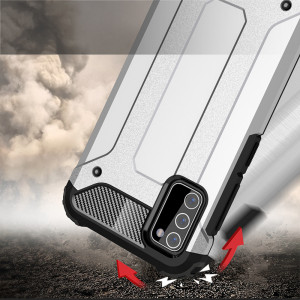 Husa telefon Samsung Galaxy A02s - Techsuit Hybrid Armor - Black - Img 3