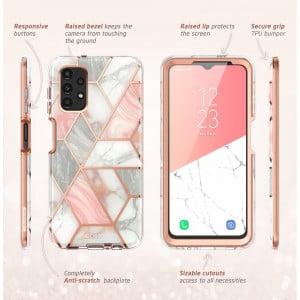 Husa telefon Samsung Galaxy A13 4G / A13 5G / A04s - I-Blason Cosmo - Marble - Img 3