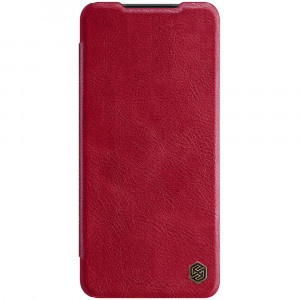 Husa telefon Samsung Galaxy A22 4G - Nillkin QIN Leather Case - Red - Img 2