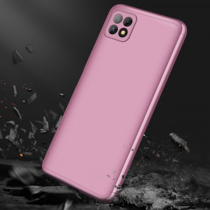 Husa telefon Samsung Galaxy A22 5G + Folie - GKK 360 - Black - Img 4