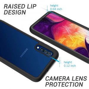 Husa telefon Samsung Galaxy A30s / A50 / A50s + Folie - Techsuit Defense360 Pro - Black - Img 4
