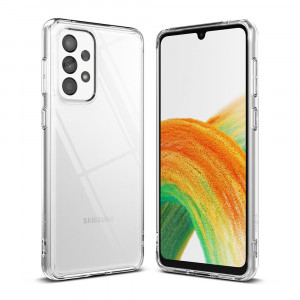 Husa telefon Samsung Galaxy A33 5G - Ringke Fusion - Clear - Img 1