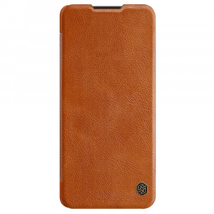 Husa telefon Samsung Galaxy A42 5G - Nillkin QIN Leather Case - Brown - Img 2