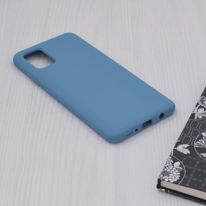 Husa telefon Samsung Galaxy A51 4G - Techsuit Soft Edge Silicone - Denim Blue - Img 4
