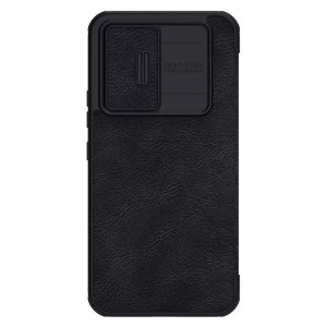 Husa telefon Samsung Galaxy A54 - Nillkin QIN Pro Leather Case - Black - Img 3