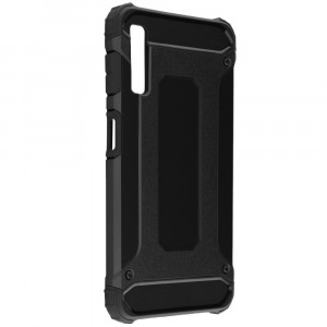 Husa telefon Samsung Galaxy A7 2018 - Techsuit Hybrid Armor - Black - Img 3
