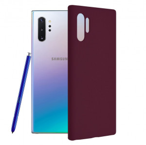 Husa telefon Samsung Galaxy Note 10 Plus 4G / Note 10 Plus 5G - Techsuit Soft Edge Silicone - Plum Violet - Img 1