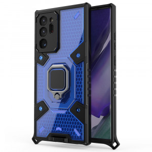 Husa telefon Samsung Galaxy Note 20 Ultra / Note 20 Ultra 5G - Techsuit Honeycomb Armor - Blue - Img 1
