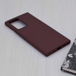 Husa telefon Samsung Galaxy Note 20 Ultra / Note 20 Ultra 5G - Techsuit Soft Edge Silicone - Plum Violet - Img 4