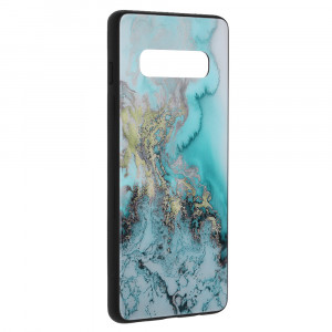 Husa telefon Samsung Galaxy S10 Plus - Techsuit Glaze Series - Blue Ocean - Img 4