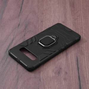 Husa telefon Samsung Galaxy S10 - Techsuit Silicone Shield - Black - Img 4