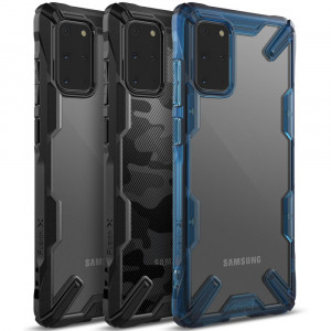 Husa telefon Samsung Galaxy S20 Plus 4G / S20 Plus 5G - Ringke Fusion X Design - Black - Img 3