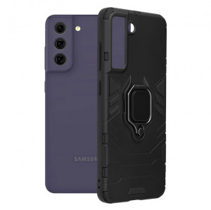 Husa telefon Samsung Galaxy S21 FE 5G - Techsuit Silicone Shield - Black - Img 1