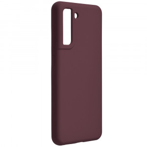 Husa telefon Samsung Galaxy S21 FE 5G - Techsuit Soft Edge Silicone - Plum Violet - Img 2