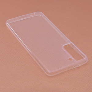 Husa telefon Samsung Galaxy S21 Plus 5G - Techsuit Clear Silicone - Transparenta - Img 3