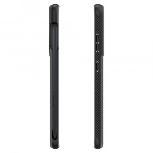 Husa telefon Samsung Galaxy S21 Ultra 5G - Spigen Liquid Air - Matte Black - Img 3