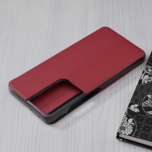 Husa telefon Samsung Galaxy S21 Ultra - Techsuit eFold Series - Red - Img 2