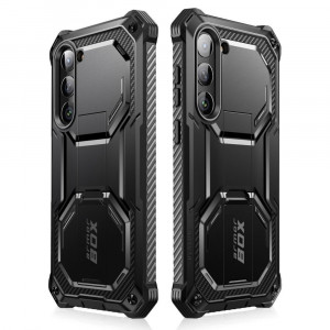 Husa telefon Samsung Galaxy S23 + Folie - I-Blason Armorbox - Black - Img 2
