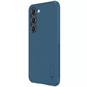 Husa telefon Samsung Galaxy S23 - Nillkin Super Frosted Shield Pro - Blue - Img 3