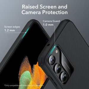 Husa telefon Samsung Galaxy S23 Plus - ESR Air Shield Boost Kickstand - Translucent Black - Img 4