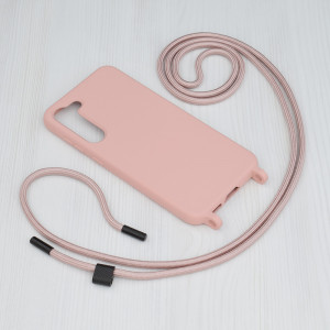 Husa telefon Samsung Galaxy S23 Plus - Techsuit Crossbody Lanyard - Pink - Img 2