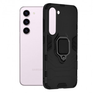 Husa telefon Samsung Galaxy S23 - Techsuit Silicone Shield - Black - Img 1