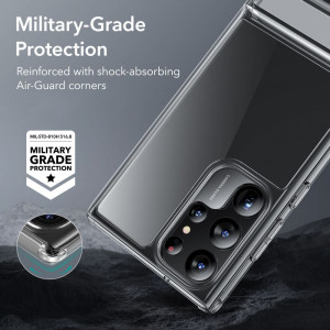 Husa telefon Samsung Galaxy S23 Ultra - ESR Air Shield Boost Kickstand - Clear - Img 3