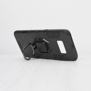 Husa telefon Samsung Galaxy S8 - Techsuit Silicone Shield - Black - Img 2