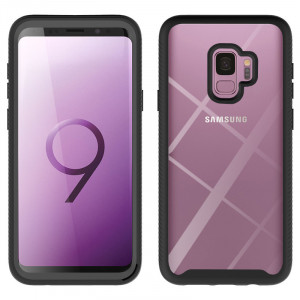 Husa telefon Samsung Galaxy S9 + Folie - Techsuit Defense360 Pro - Black - Img 1