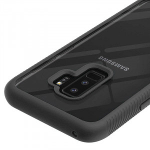 Husa telefon Samsung Galaxy S9 Plus + Folie - Techsuit Defense360 Pro - Black - Img 2