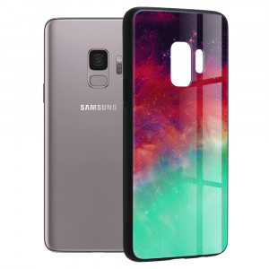 Husa telefon Samsung Galaxy S9 - Techsuit Glaze Series - Fiery Ocean - Img 1