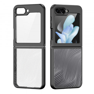 Husa telefon Samsung Galaxy Z Flip5 - Dux Ducis Aimo Series - Black - Img 2
