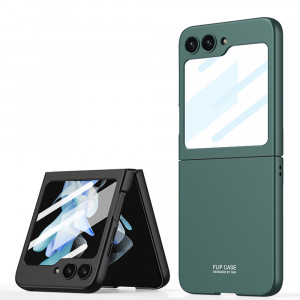 Husa telefon Samsung Galaxy Z Flip5 + Folie - GKK 360 - Pink - Img 4