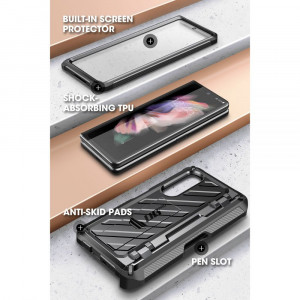Husa telefon Samsung Galaxy Z Fold3 5G - Supcase Unicorn Beetle Pro - Black - Img 3