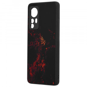 Husa telefon Xiaomi 12 / 12X - Techsuit Glaze Series - Red Nebula - Img 3