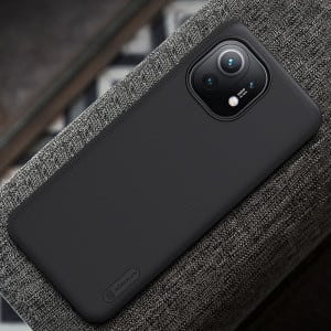 Husa telefon Xiaomi Mi 11 - Nillkin Super Frosted Shield - Black - Img 2
