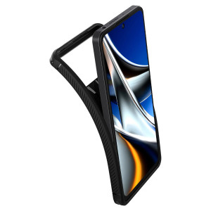 Husa telefon Xiaomi Poco X4 Pro 5G - Spigen Rugged Armor - Black - Img 4